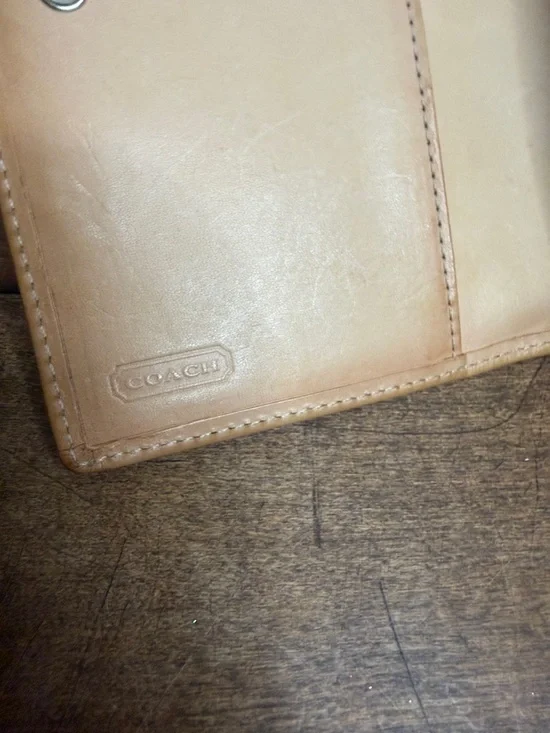 Y2K Coach Brown and Tan Signature Canvas Shoulder Bag with Wallet - Picture 14 of 17